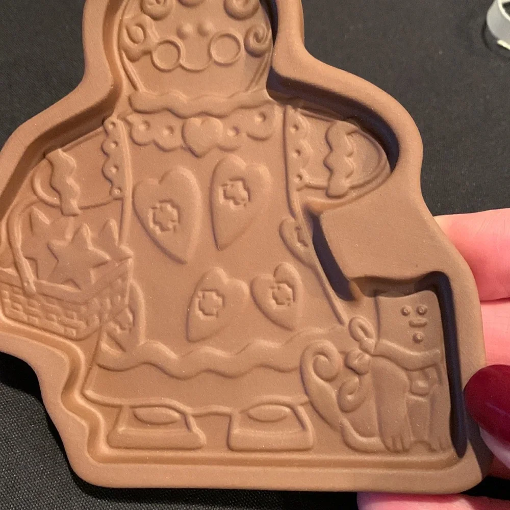 Longaberger 2000 Roger and Ginger Cookie Molds w/Boxes. NEW